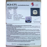 4.88 Ratti Natural yellow sapphire with Govt Lab Certificate-(6771)